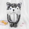 Cute Wolf Plush Hat Cute Windproof Warm Hat Dress Up Winter Ear Protect Hat Gift Winter Beanie Hat For Boy Girl Adult