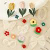 Embroidery Label Hair Accessories Flower Lace Embroidery Stickers DIY Patch Stickers Clothing Accessories Cloth Label Cloth Stickers