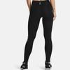 Under Armour Женские эластичные обтягивающие спортивные брюки Qualifier Ignight Coldgear с логотипом Side Letter, черные 1356212-001