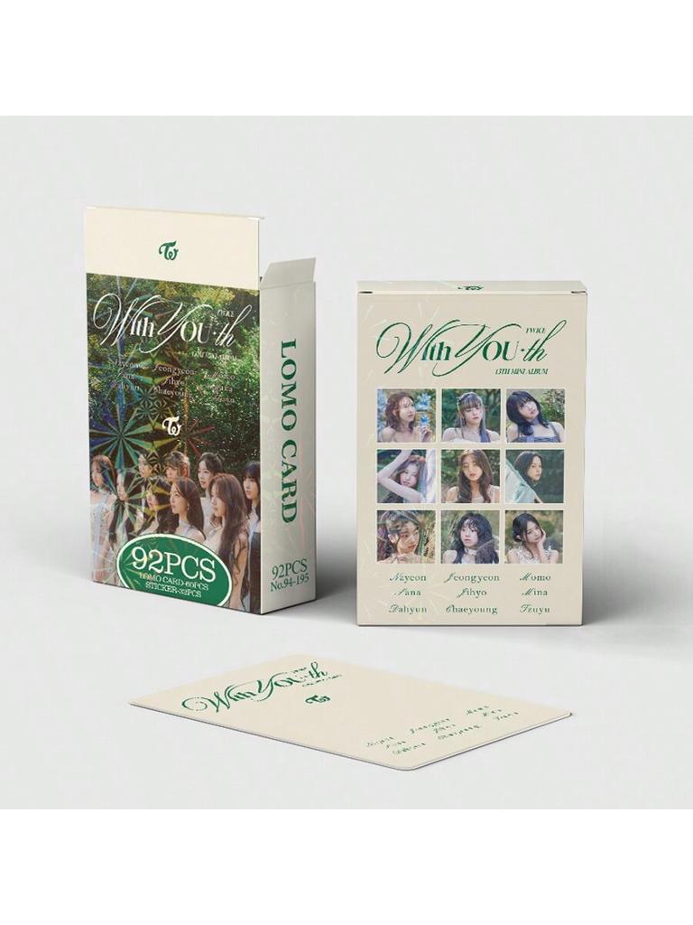 K-pop высокая четкость TWICE 45 звездных карточек 60 32 наклейки лазерные 64 наклейки Коллекционное фото Развлекательное Игра Безопасно Для детей Весело