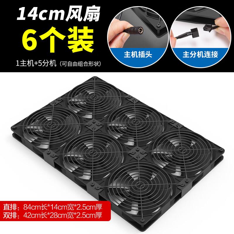 Yipan HC 14cm Computer Case Fans (6-pack)