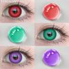 FUNSACHY 1 пара модных цветных контактных линз для косплея зеленые розовые аниме косплей линзы красота макияж на Хэллоуин глаз мягкие линзы