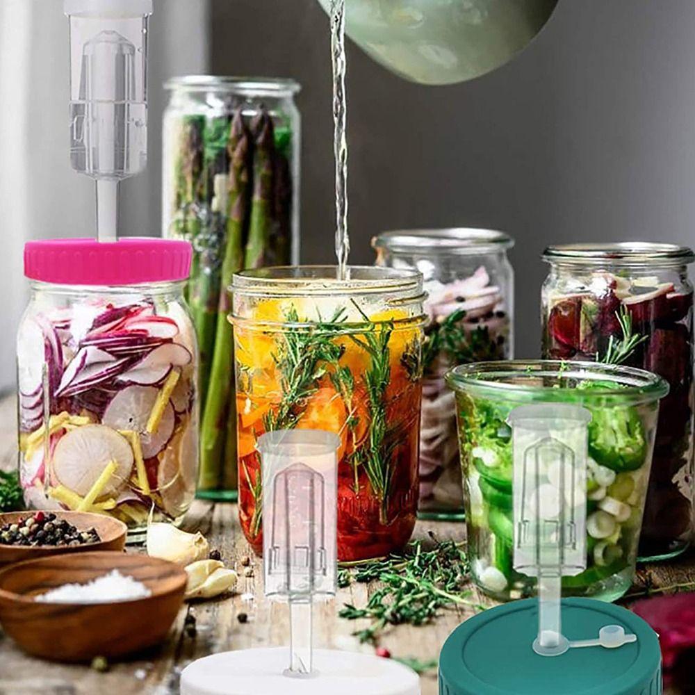 Герметичный кухонный инструмент для банки с широким горлом 86 мм, крышка для банки Мейсона с носиком и отверстием для уплотнения крышки для бутылки