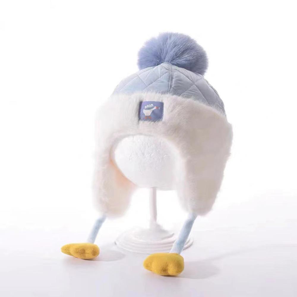 1-4 Years Thicken Kids Beanie Cap Ear Protection Baby Knitted Hat for Baby Children Kids