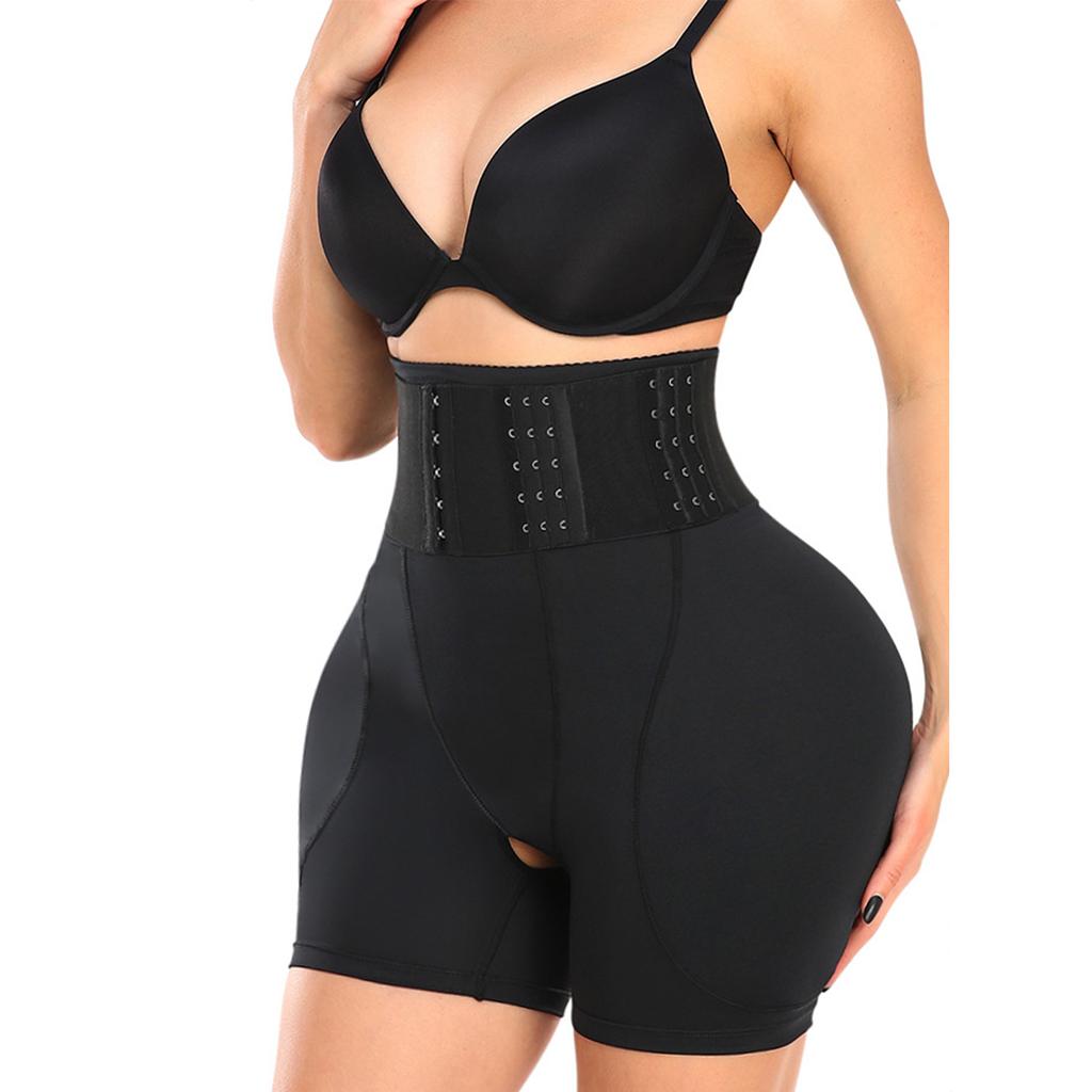 Lilvigor Набедренные подушечки для женщин Корректирующее белье с поясом набедренной подушечки Набедренные подушечки для увеличения ягодиц Трусики для контроля живота на каждый день