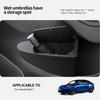 YZ Мусорное ведро для хранения в передней двери для Tesla Model Y Juniper 2025 Автомобильный органайзер для двери автомобиля Многофункциональный ящик для хранения Автомобильные аксессуары