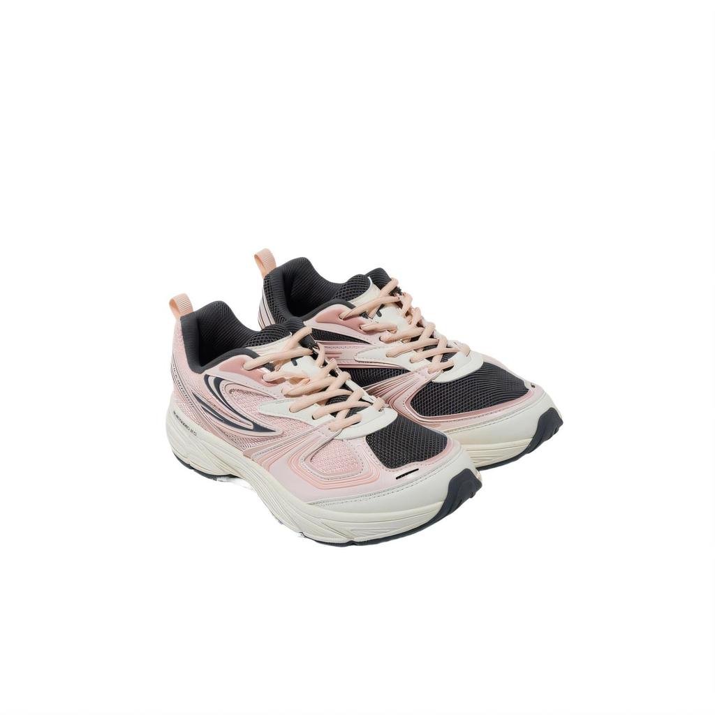 Fila Interrun Blossom Модные Универсальные Удобные Трендовые Низкие Кроссовки для Бега Женские Кроссовки Белый Розовый 1RM02699H155