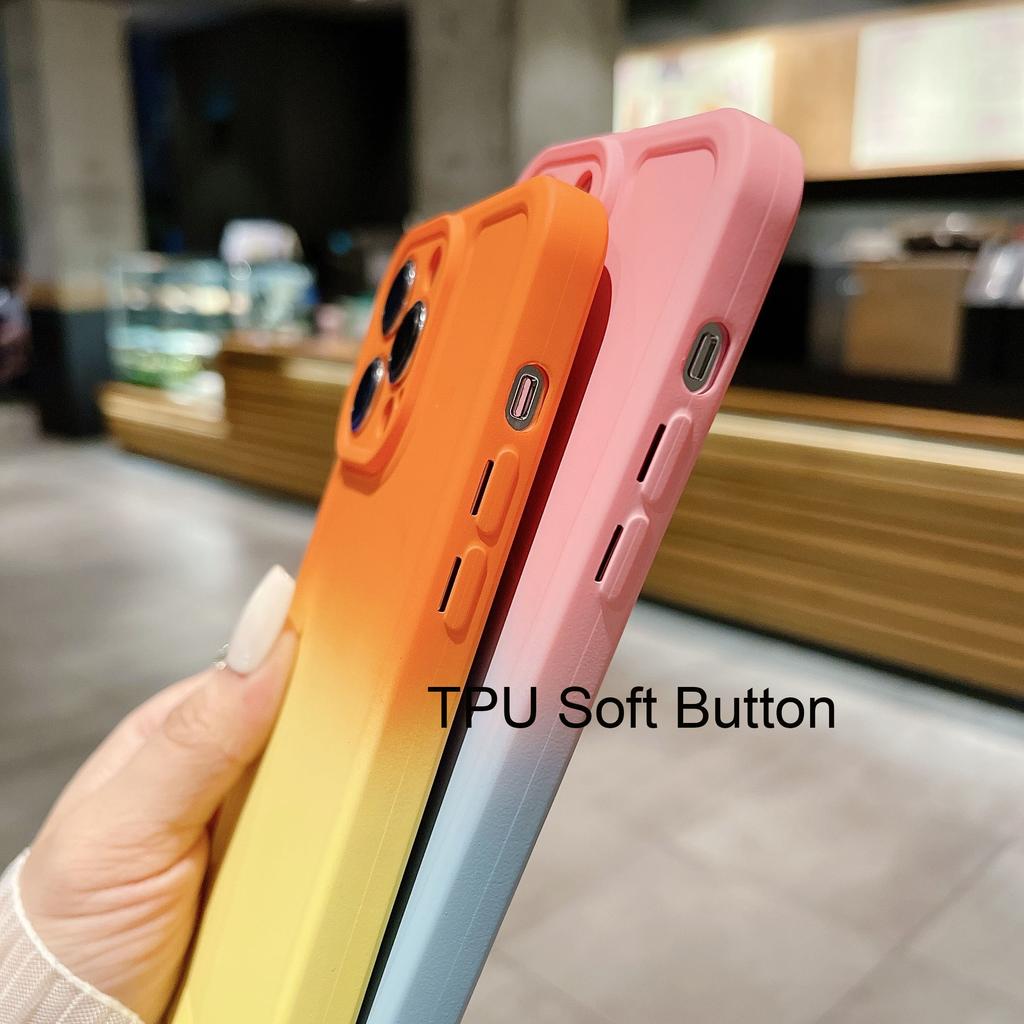 Цветной чехол TPU для iPhone 15 14 13 12 Pro Max Samsung S24 S23 S22 S21 FE A55 A35 A15 A54 A34 A52 A53 A13 Redmi 12 Note 13 12 11 10 OPPO Realme чехол