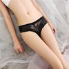 Lace Underwear Women's Panties Transparent Sexy Thong Bowknot Seamless Triangle Pants