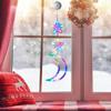 3 Pack Christmas Indoor Star Window Light Battery Operated Light Up Hanging Christmas Decoration Christmas Home Shop Party Gifts