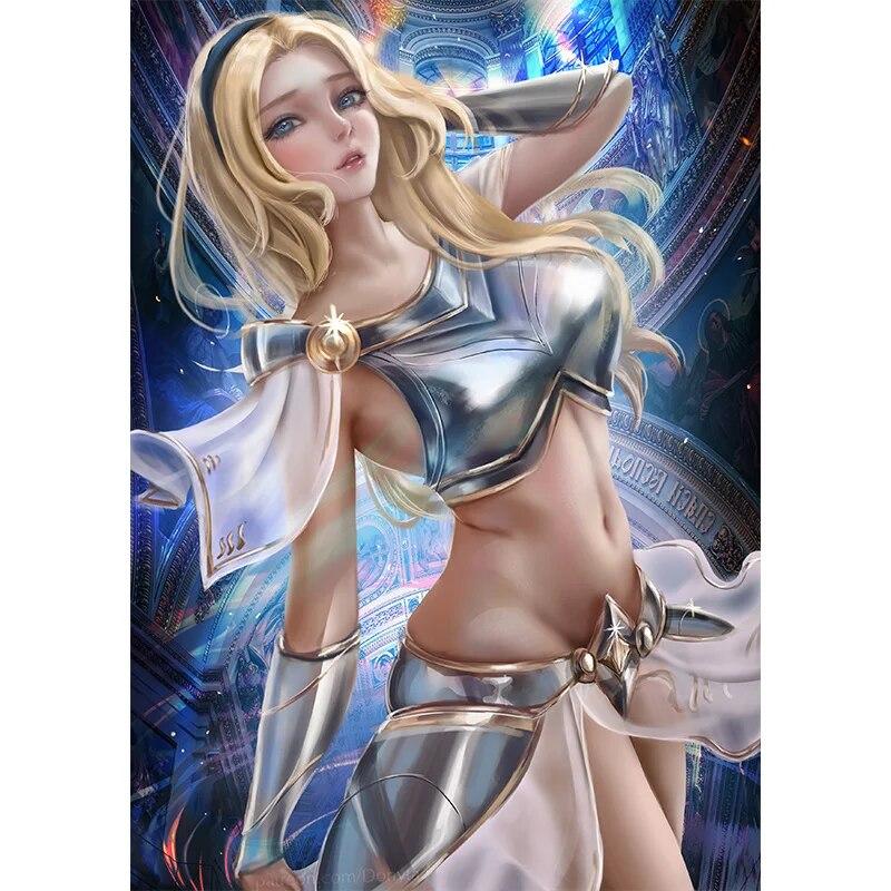 Принт Rias Nude 3D сексуальная аниме девушка художественные постеры HD настенная живопись на холсте для гостиной домашний декор повесить настенную картину