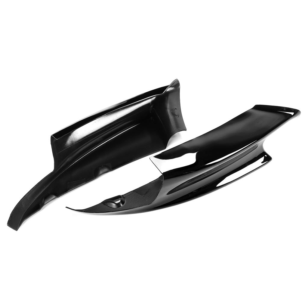Pair Front Bumper Spoiler Lip Deflector Splitter Fit for E90 E92 E93 M3 2007?2012Glossy Black