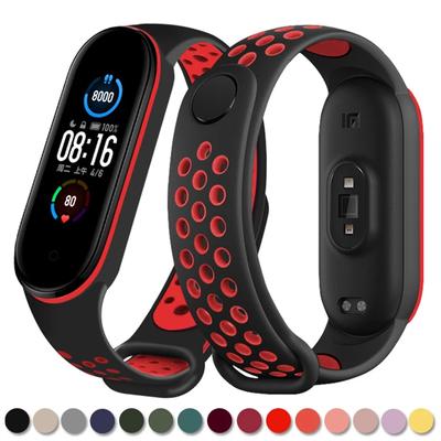 Силиконовый ремешок для Xiaomi Mi Band 6 5 4 3, спортивный браслет для часов, ремешок для Xiaomi mi Band 3 4 5, браслет Miband 4 3 5, ремешок