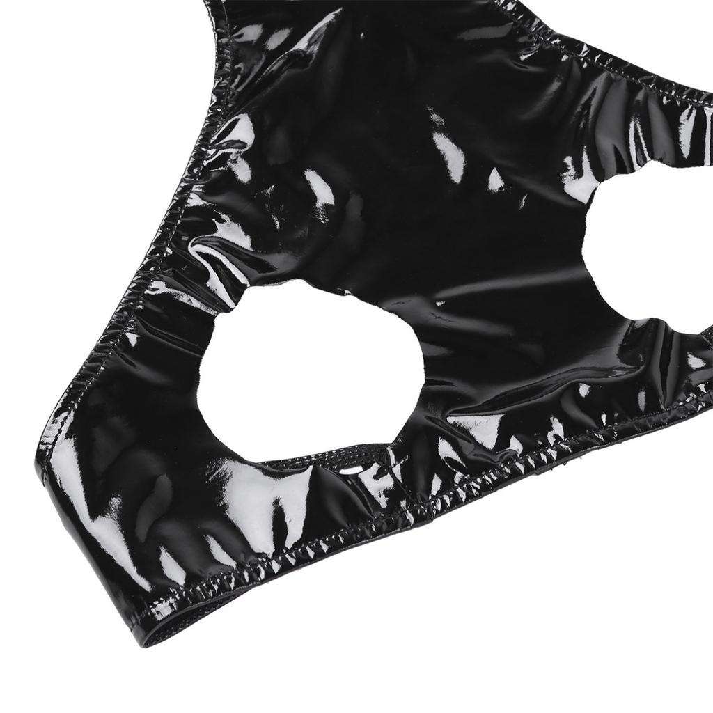 Женский сексуальный кожаный мини-бюстгальтер из ПВХ, топ с открытыми латексными рукавами, жилет, топы, клубная одежда