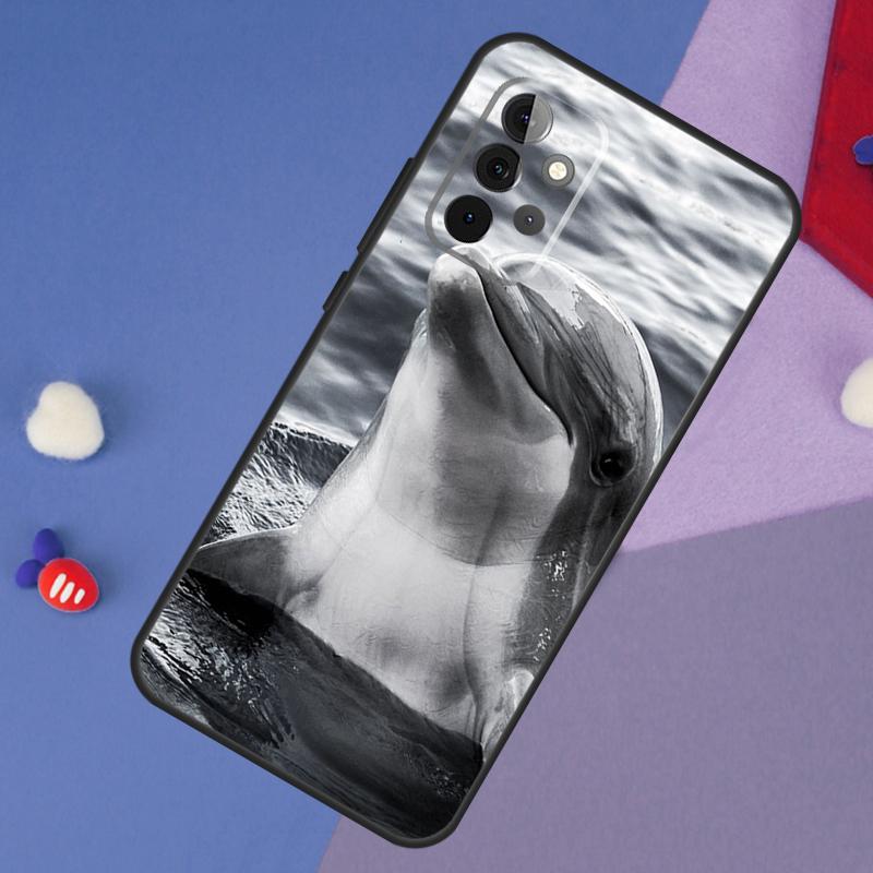 Dolphin Case For Samsung Galaxy A15 A54 A34 A14 A13 A53 A16 A26 A36 A56 A12 A22 A32 A52 A06 A35 A55