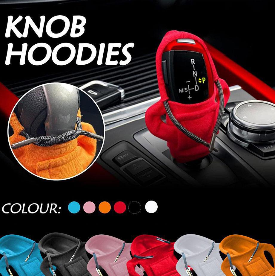 Universal Car Gear Shift Handle Hoodie Cover Knob Hoodie Covers Decoration Fits Manual Automatic Car Interior Accessories