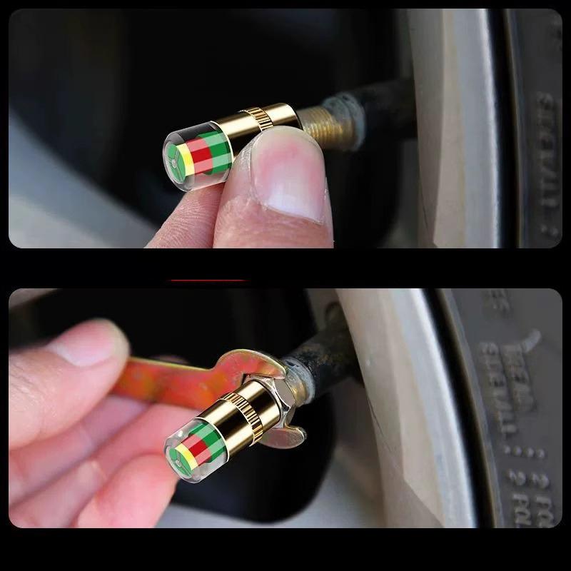 1 комплект аксессуаров для самостоятельного изготовления, манометр для шин автомобиля, индикатор оповещения, мониторинг крышки клапана, датчик внешнего обнаружения клапана, монитор