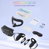 7 In 1 Accessories Meta Oculus Quest 3s 3 S VR Headset Cover Controller Grips Hand Strap Face Pad Silicone Facial Interface Lens