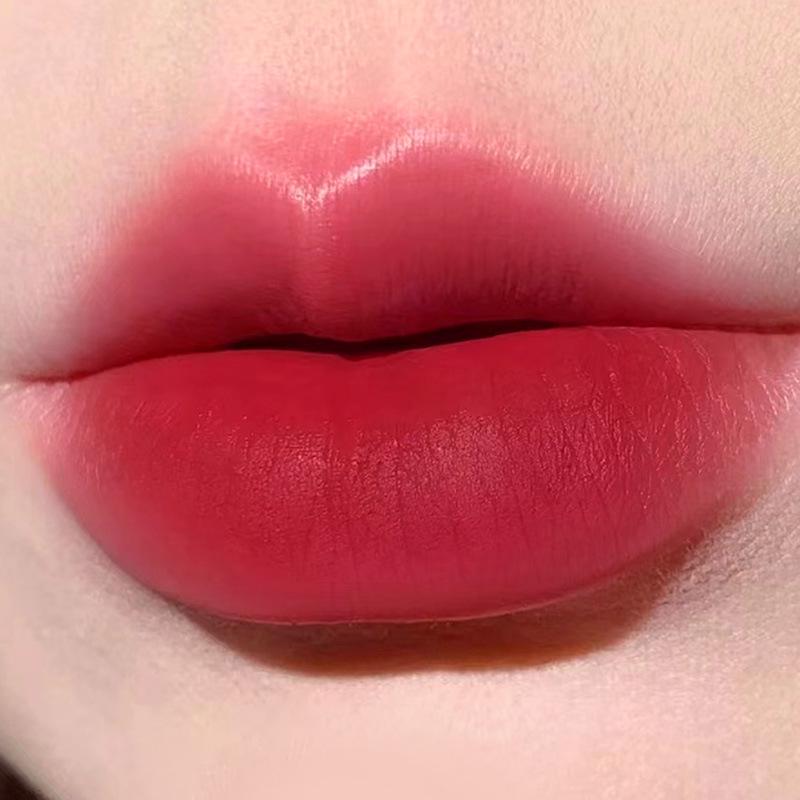 HeroOrange Холодный Коричневый Матовый Вельветовый Блеск для Губ: Стойкий, подчеркивающий лицо студенческий блеск.