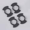 4pcs H1 LED Headlight Bulb Adapter Base Holder Socket Retainer Clip Fit for Honda Prelude Odyssey Accord Civic CRV Black ABS
