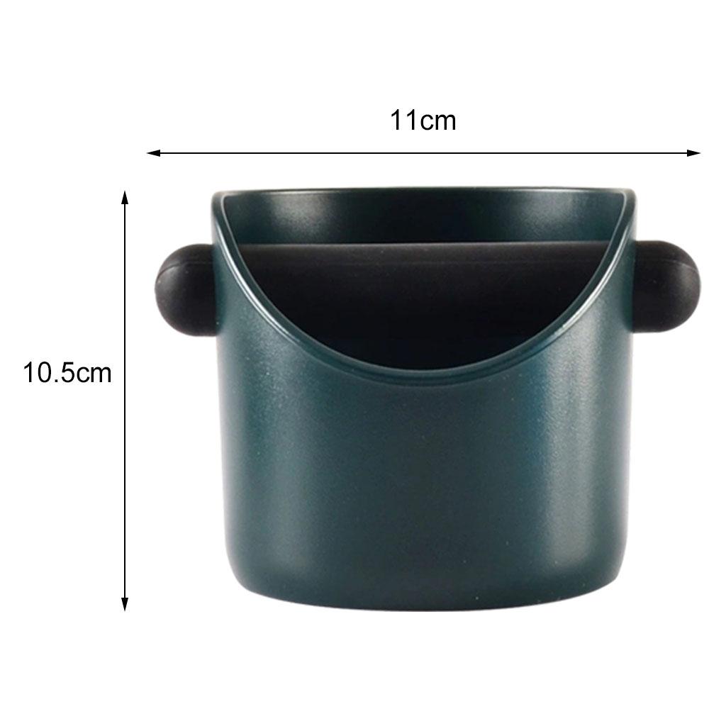 Коробка для кофе, черная противоскользящая корзина для помола кофе со съемной перекладиной, ящик для остатков, кофейные инструменты, аксессуары для кафе