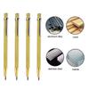 Cutting Pen 4Pcs Glass Cutter Gold Machine Lettering Pen