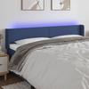 VidaXL LED Headboard Bedroom Furniture Double Bed Accessory Head of Bed Frame Interior Blue 3122984
