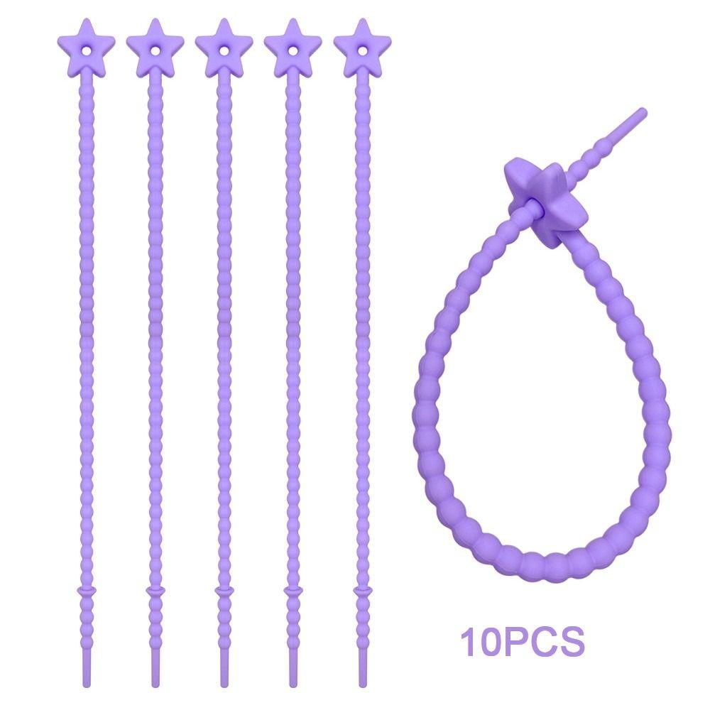 10 шт. Регулируемый брелок своими руками, силиконовый шнурок, ювелирный шнурок, подвеска для сумки, подарки, кабельная стяжка