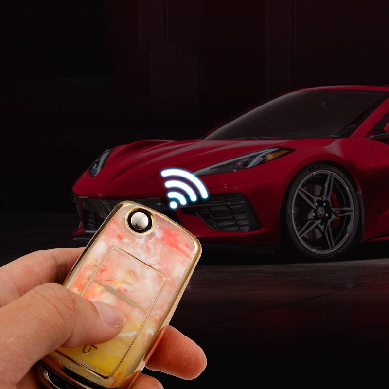 Jade Pattern TPU Car Key Box Cover Protection for Volkswagen Polo Tuhuan Passat B6 B7 Golf 4 5 6 MK6 EOS Jett