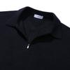 LEDEPT Washable Half-Zip Collar Knit [Navy]