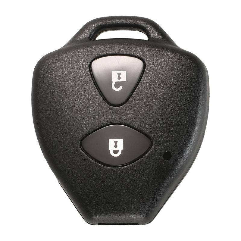 1Pc Black 2/3/2+1/4 Button Straight Key Case For Toyota Corolla Camry Avensis Reiz RAV4 Crown Avalon Venza Matrix Yaris