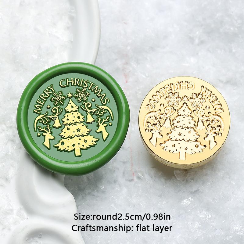 На Рождество Снежинка Снеговик Сургучные печати DIY Скрапбукинг Восковая печать Штамп Принадлежности для рукоделия Новый год Рождество DIY Подарок