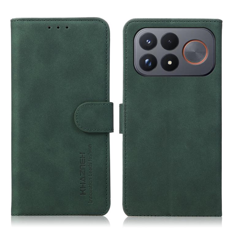 KHAZNEH Matte Texture Leather Phone Case