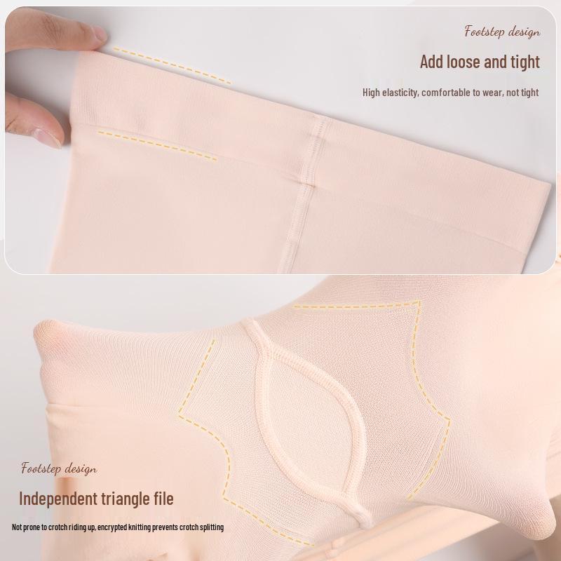 Танцевальные носки для девочек: Профессиональные тренировочные колготки, тонкие бархатные балетные колготки с закрытым носком