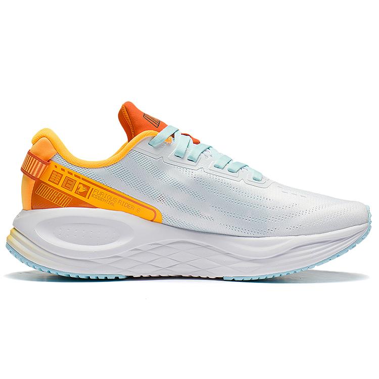 Li Ning Furious Rider 6.0 Rebound Низкие Беговые Кроссовки Мужские Бело-Оранжевые ARZS003-11B