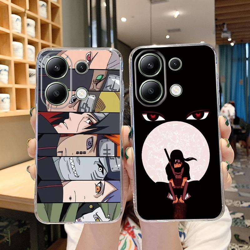 Мягкий прозрачный силиконовый чехол с рисунком аниме для Xiaomi Redmi Note 13 14T 15 Samsung A55 A35 M35 S24 FE iPhone 15 Huawei Honor 200 Camera Защитный противоударный чехол