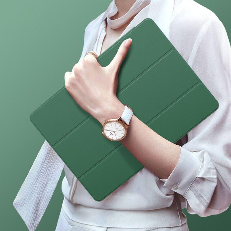 Чехол для iPad Pro 11 10,5 Air 3 Smart Cover 2019 iPad 10,2 8th 9,7 Mini 4 5 с подставкой для карандашей 5-го, 6-го поколения