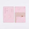 New Marble Pattern PU Leather Passport Holder Multi-functional Passport Case Travel Passport Protection Cover Card Case Wallet