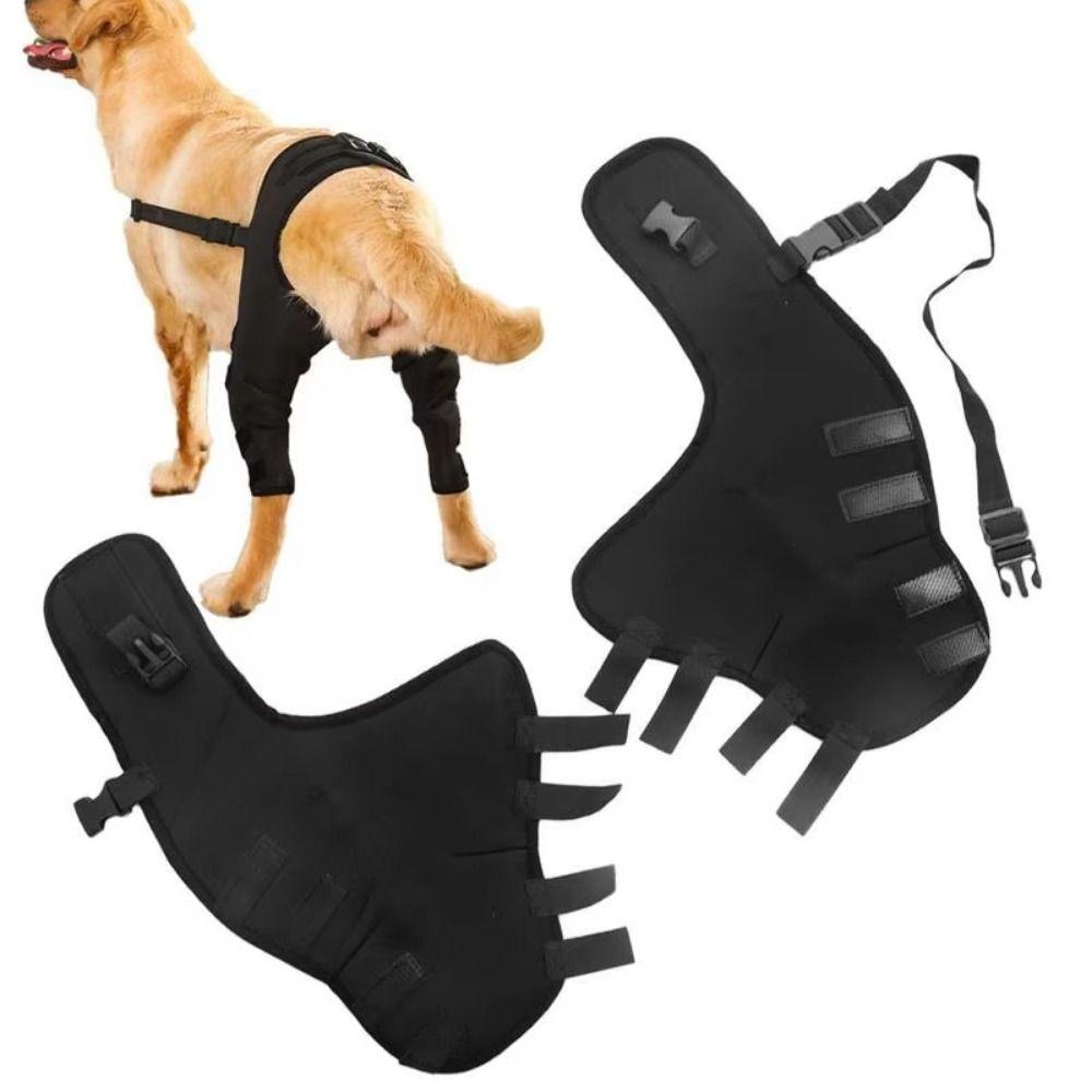Adjustable Dog Knee Brace Comfortable Dog Leg Support Brace Pet Joint Protectors Wound Protection