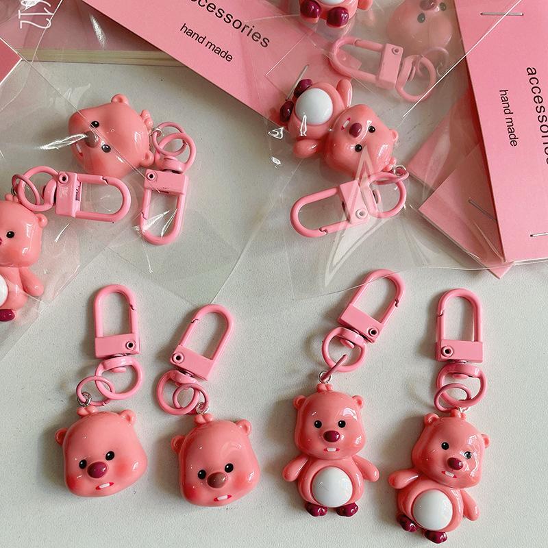 Кулон на сумку Мультяшные DIY аксессуары Zanmang Loopy Аниме Кавайные Числовые аксессуары Брелок Loopy Модель Игрушка