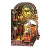 Jiate DIY Miniature House Zero Station 3D Puzzle Bookend Model Building Toy Birthday Gift