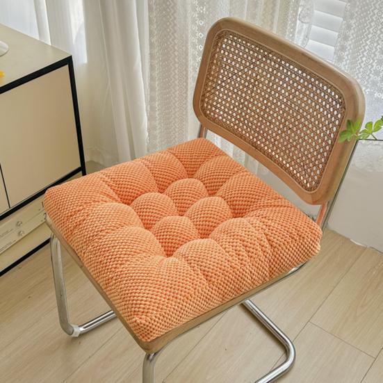 Square Seat Cushion Ultra Soft Warm Floor Cushion Thicken Dining Room Chair Pads for Kitchen Dining Office Chairs Tatami