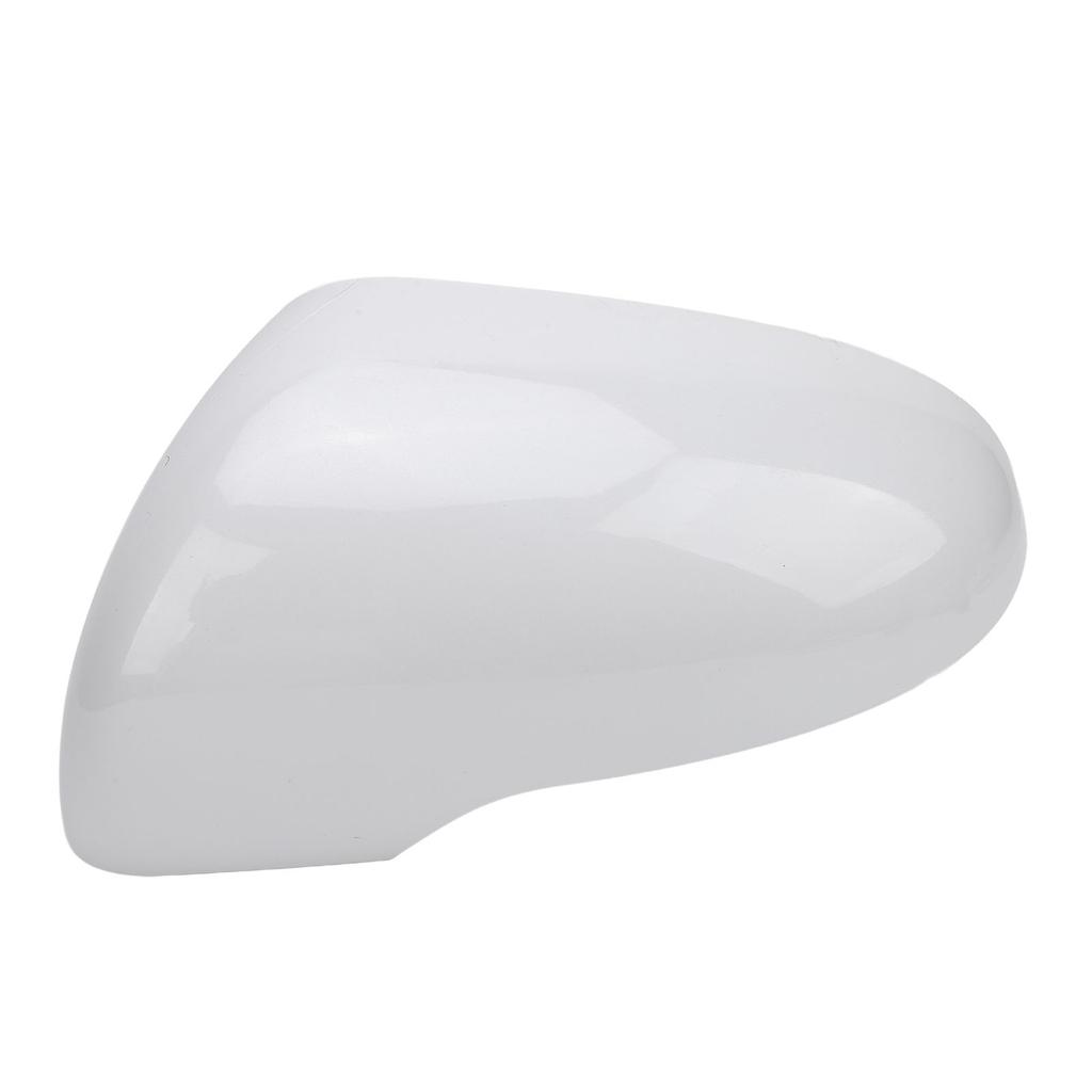 Rear View Mirror Cap Cover White Impact Resistant Scratch Proof Exterior Side Door Mirror Cap for