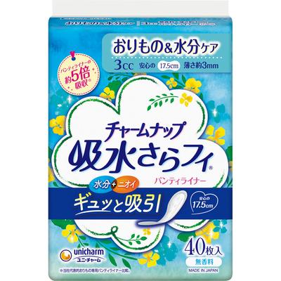 Charm Nap впитывающая прокладка Sarafi Pantyliner 40 листов Легкое недержание Charm Nap