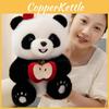 Cute Umbrella Handheld Panda Plush Backpack Doll Pp Cotton Filling