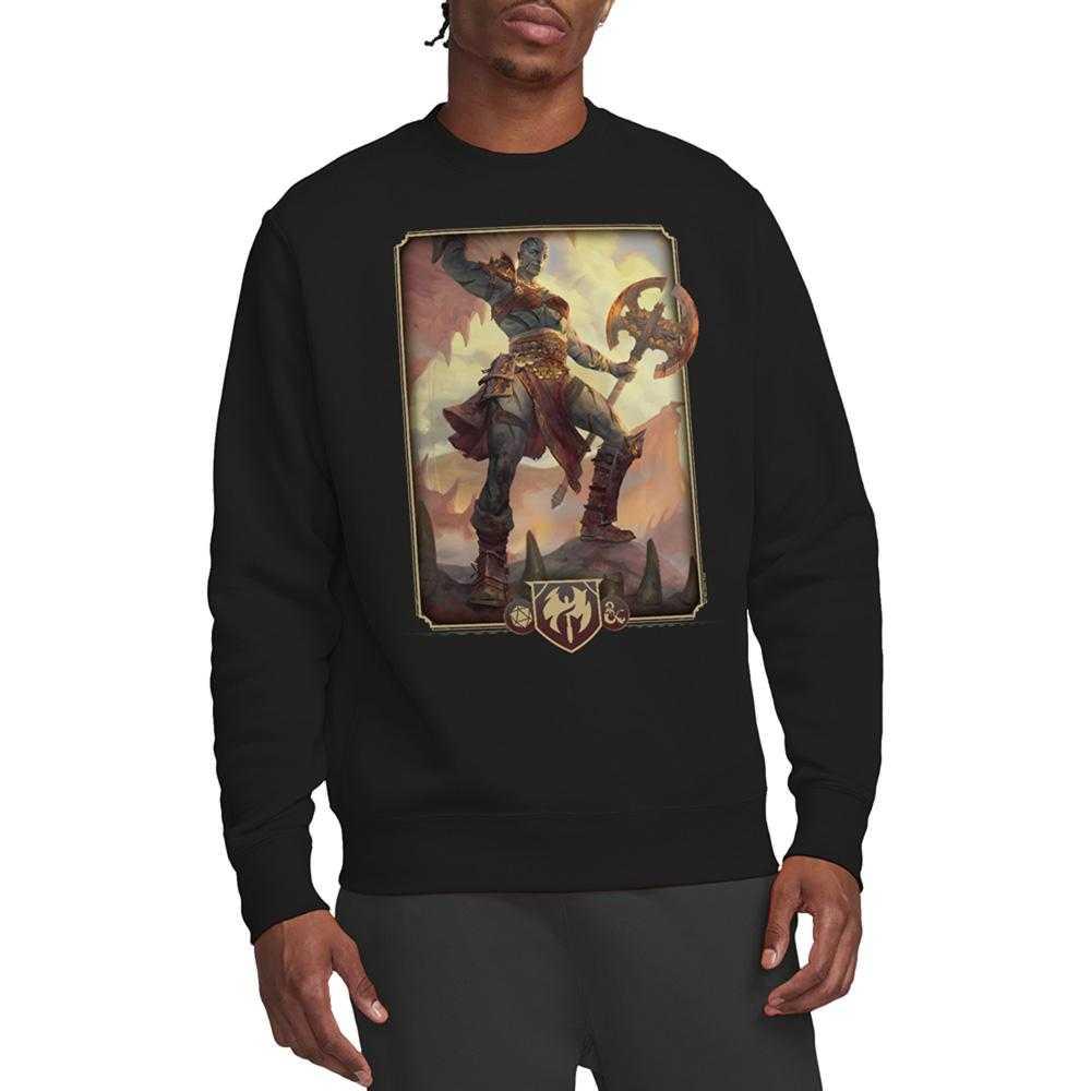 Dungeons & Dragons Unisex Adult 2024 Barbarian Key Art Sweatshirt