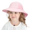 Breathable Large Brim Beach Hat Kids Sun Hat Beach Play Hat with Neck Flap Sun Protection Hat