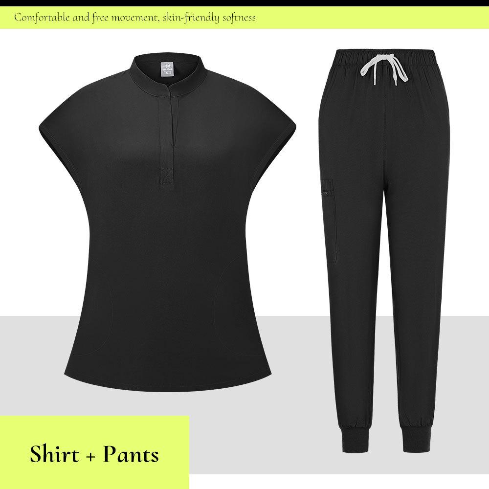 Эластичная быстросохнущая медицинская униформа для мужчин и женщин: Больничный, Стоматологический и Сестринский