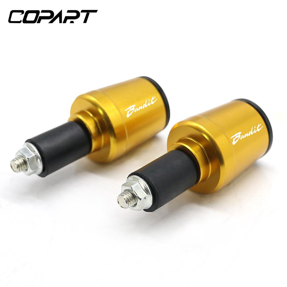 Для мотоцикла SUZUKI GSF 250 600 600S 650 650S 650N 1200 1250 Bandit 650S 7/8"22MM ручки руля заглушка руля
