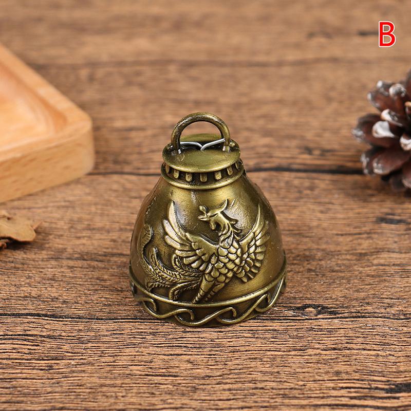 1Pc Antique Bell For Good Luck Lucky Blessing Feng Shui Wind Chime Bell